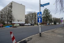 Ulica Bezpieczna w przedostatni dzień remontu